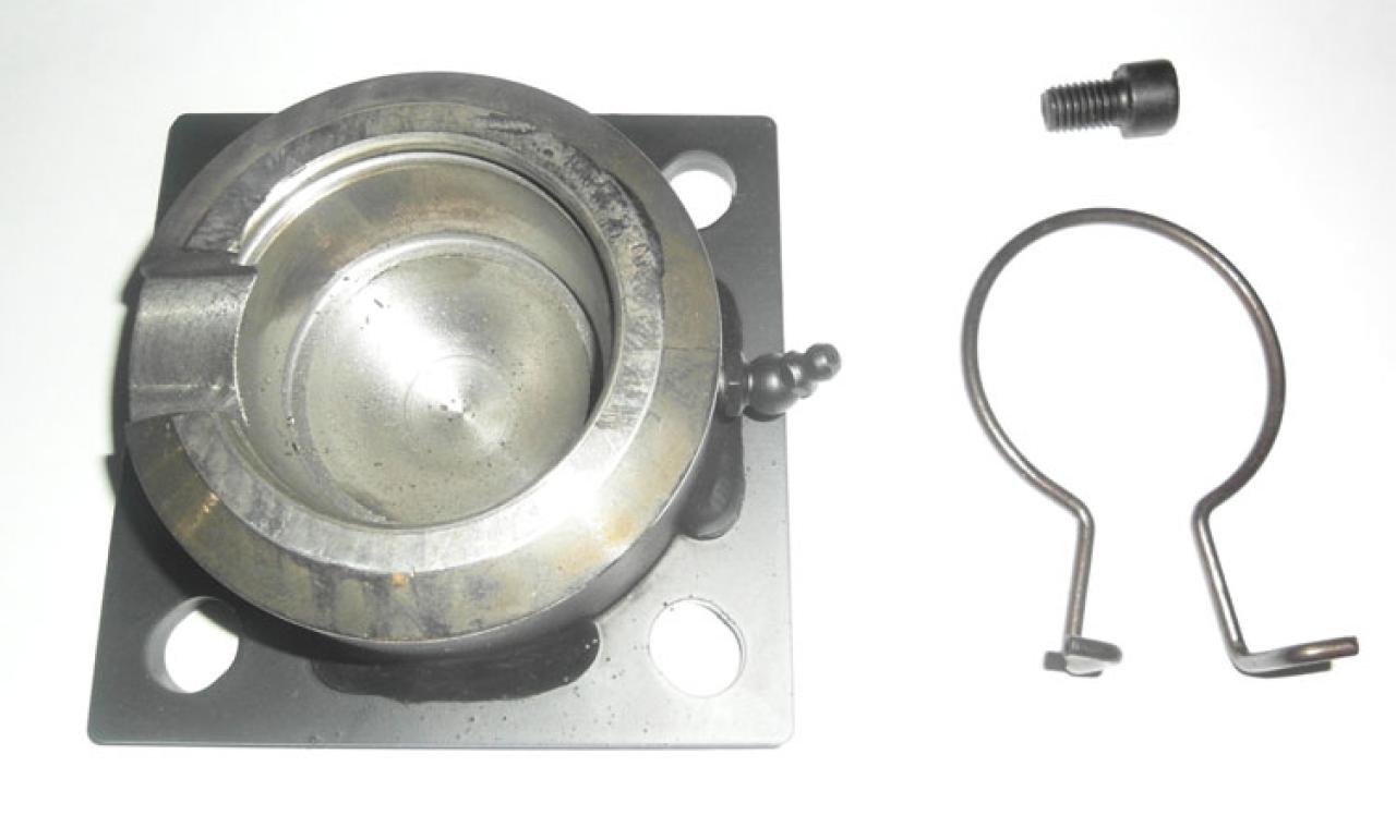 Brantner Kipper und Anhänger - Kugelpfanne kpl. für Kugel Ø 58 mm (Kopfplatte) PE
