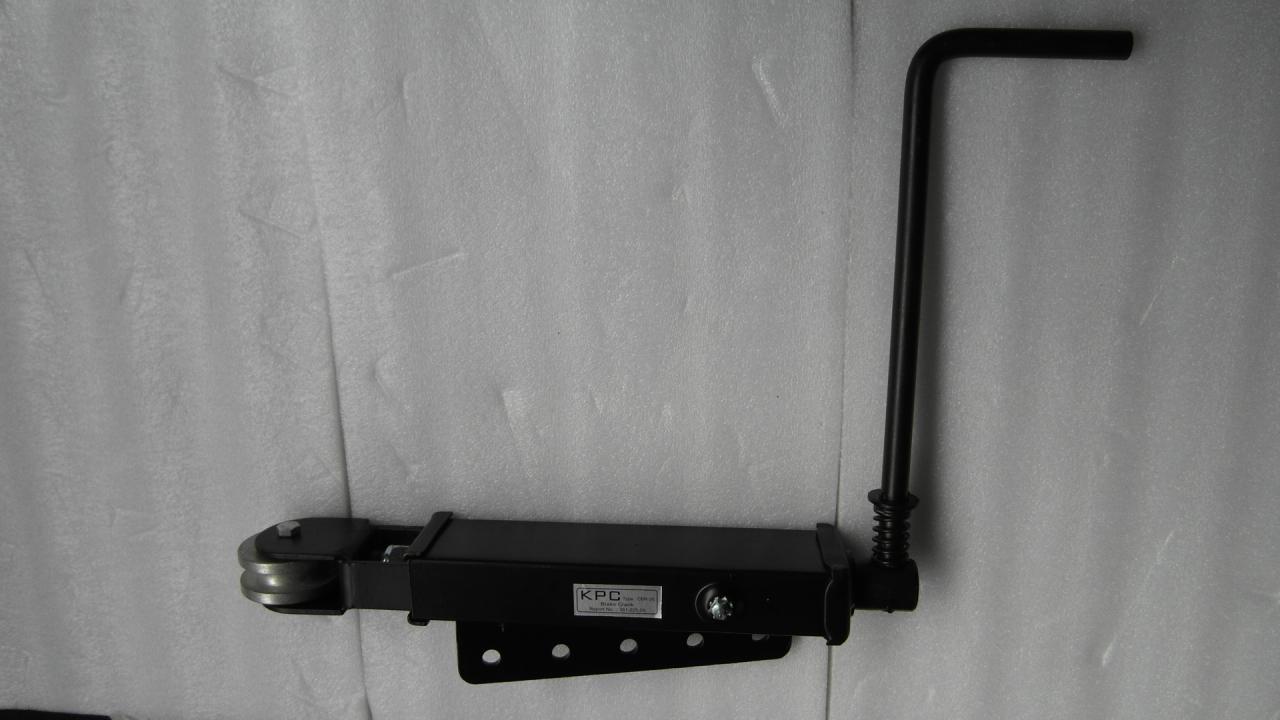 Brantner Kipper und Anhänger - Standspindelbremse - mit Rolle, Kurbel 300 mm KPC