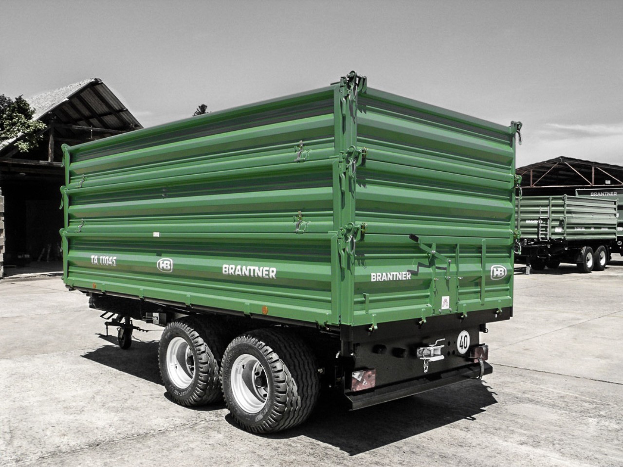 TA 11045 XXL Tandem-3-Seitenkipper - TA 11045 XXL