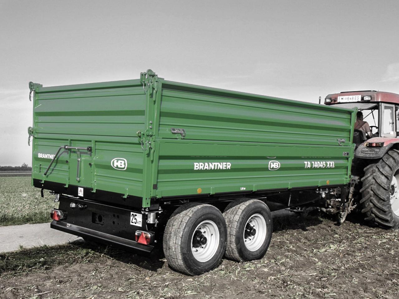 TA 14045 XXL AKTION Tandem-3-Seitenkipper - TA 14045 XXL AKTION