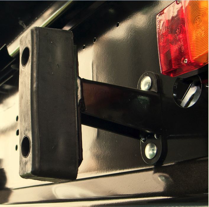 Brantner Kipper und Anhänger - Nachrüstsatz Anprallschutz mit Rammpuffer