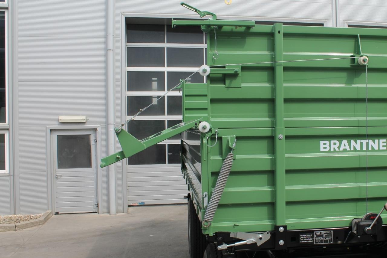 Brantner Kipper und Anhänger - Bordwandhebeeinrichtung mit mechanischer Seilwinde  RECHTS (BW-Hebefeder erforderlich)