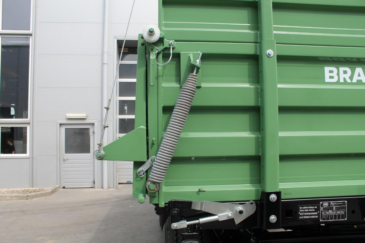Brantner Kipper und Anhänger - Bordwandhebeeinrichtung mit mechanischer Seilwinde  RECHTS (BW-Hebefeder erforderlich)