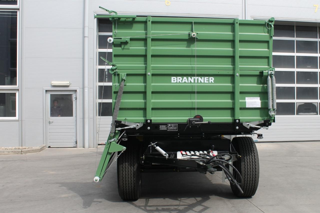 Brantner Kipper und Anhänger - Bordwandhebeeinrichtung mit mechanischer Seilwinde  RECHTS (BW-Hebefeder erforderlich)