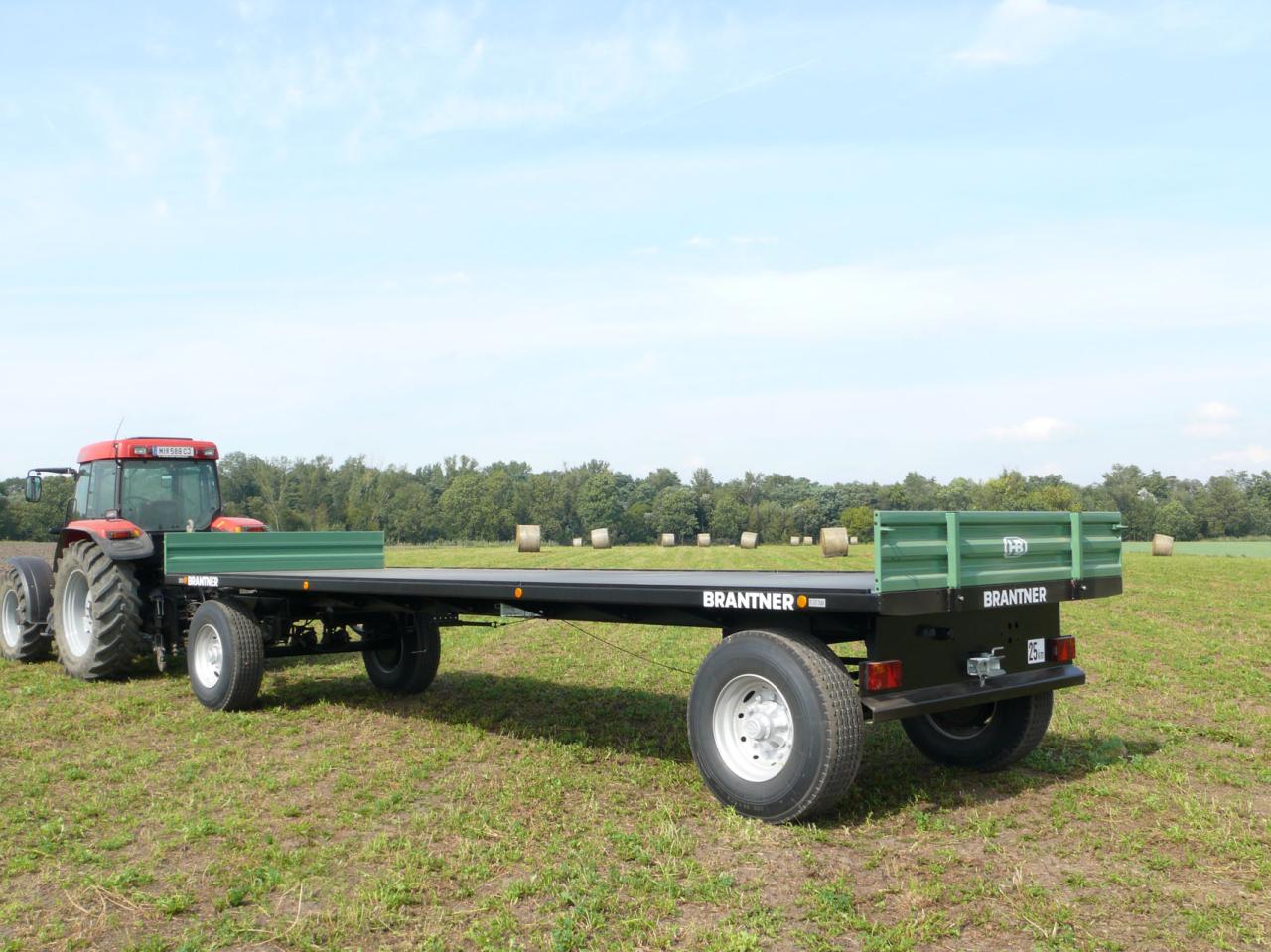 Brantner Kipper und Anhänger - ZPW 11000 25 km/h Ausführung Deutschland mit 2-Leiter-DL-Bremse