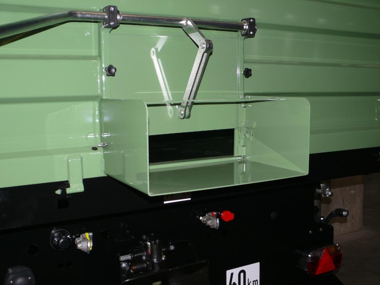 Brantner Kipper und Anhänger - Auslaufgosse nicht absperrbar