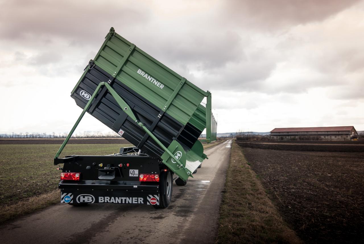 Brantner Kipper und Anhänger - automatische mechanische Bordwandöffnung 90° pro Seitenwand für 2-Seitenkipper (nur BW-Höhe 600 mm möglich), ohne Power Flex+ Dichtungssystem