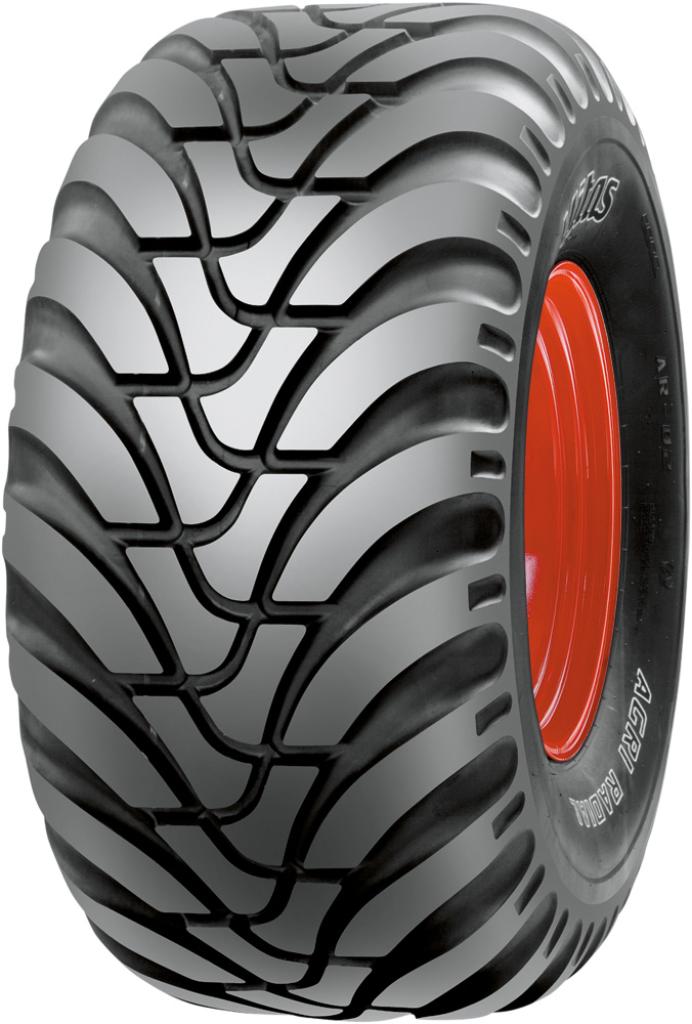Brantner Kipper und Anhänger - 710/50 R 26.5 Agriterra 02 Mitas 170 D, Achsabstand 1600/1800 mm, Gesamtbreite über 2750 mm, mit Parkwarntafeln, nicht nachrüstbar, für Ö ab 40 km/h Routengenehmigung erforderlich, mit Spritzblechverbreiterung, Spur 2225/2250 mm