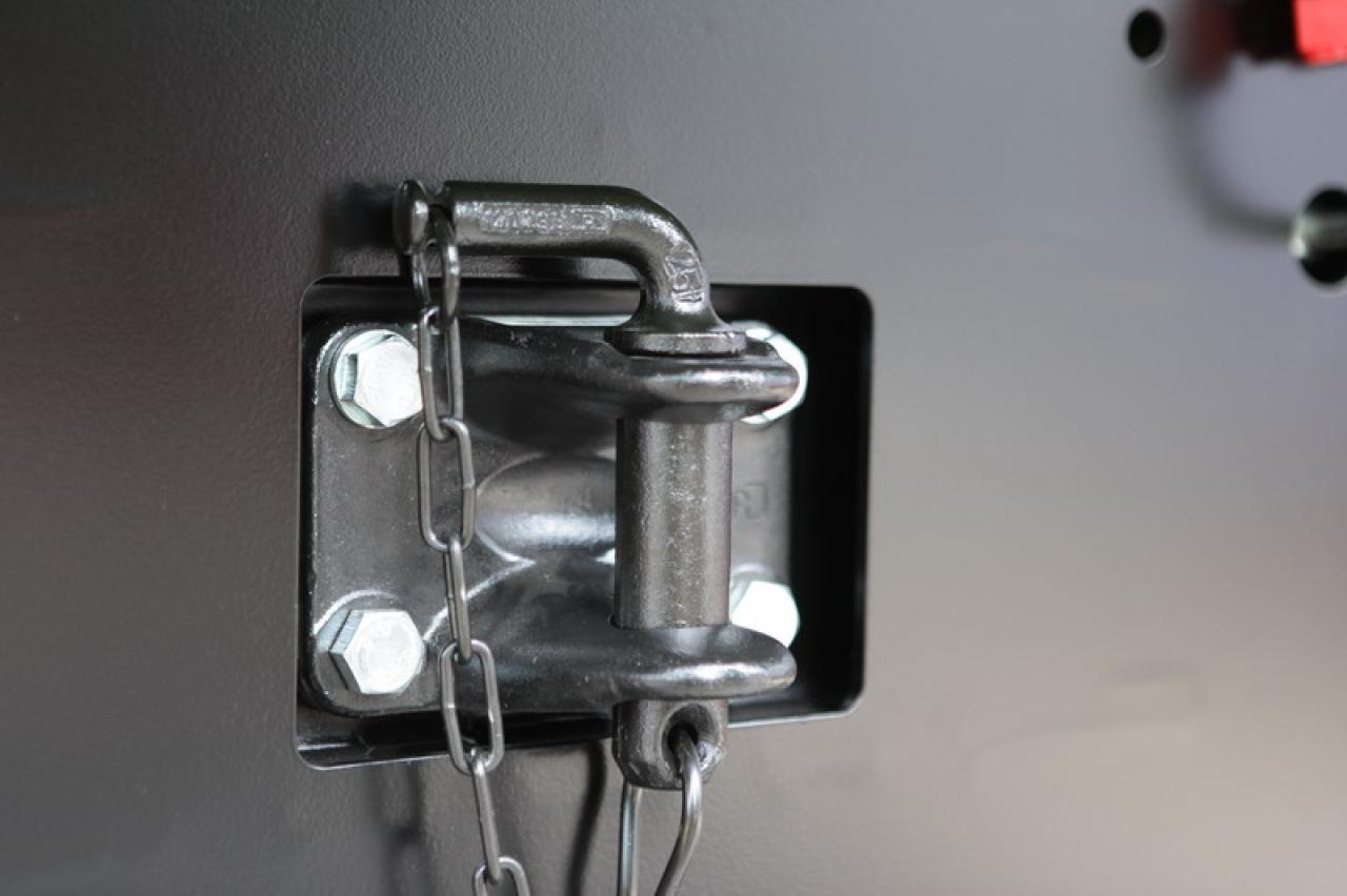 Brantner Kipper und Anhänger - Rangierkupplung mechanisch hinten mit Lochbild 140x80, anstatt automatischer Anhängerkupplung