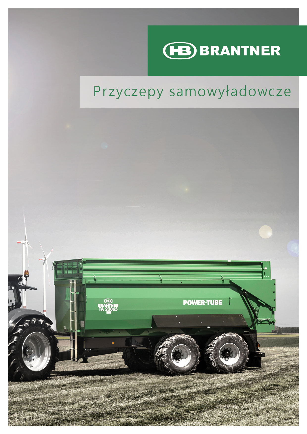 PRZYCZEPA SAMOWYŁADOWCZA POWER-PUSH FIRMY BRANTNER STABILNA PRZY WYWROCIE