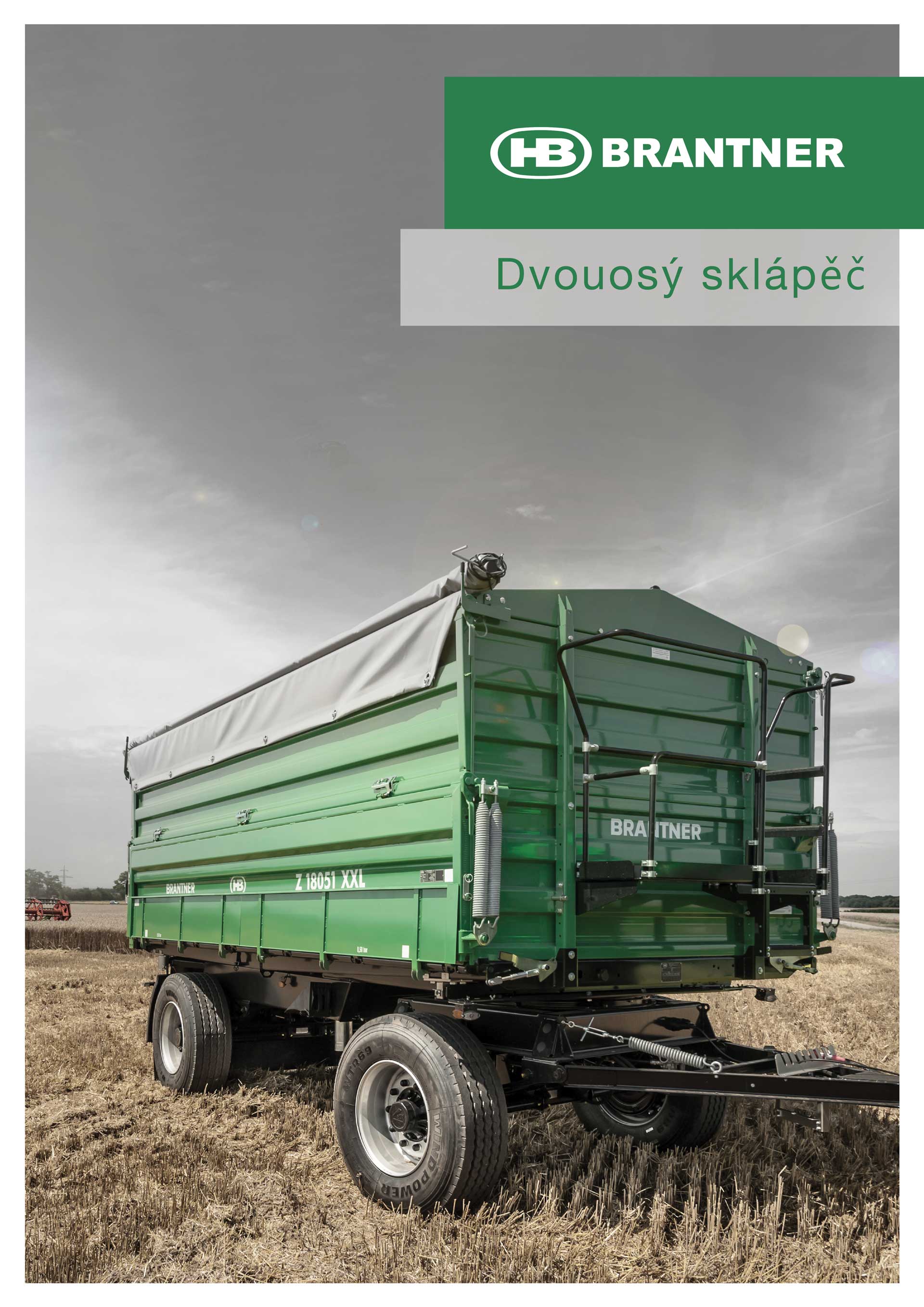 DVOUOSÝ TŘÍSTRANNĚ SKLOPNÝ NÁVĚS SPOLEČNOSTI BRANTNER NEJPRODÁVANĚJŠÍ TYP!