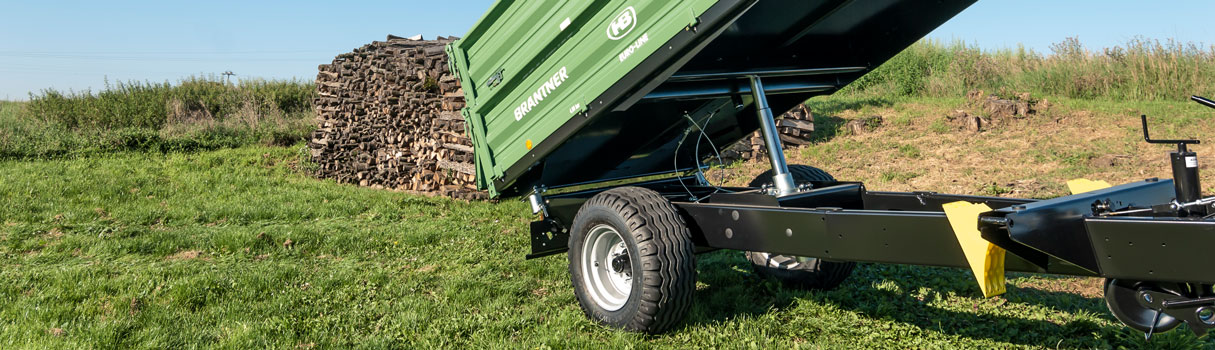 Brantner E6035 single-axle threesidetipper 