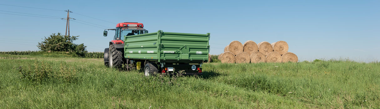 E6040 Brantner single-axle threesidetipper 