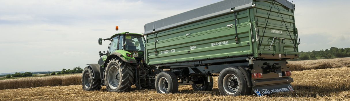 Der Brantner Zweiachs Dreiseitenkipper Z18051/2XXL, das Profiprodukt für den ambitionierten Landwirt.