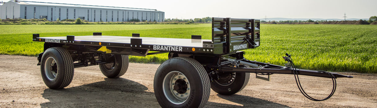 hs-Plattformwagen ZPW13000 von Brantner Fahrzeugbau Laa an der Thaya.Der Brantner Zweiac