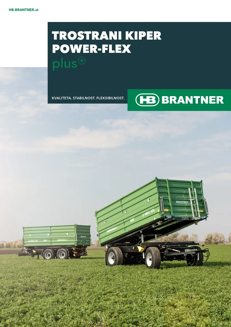 Brantner trostrani kiper POWER-FLEX plus+
