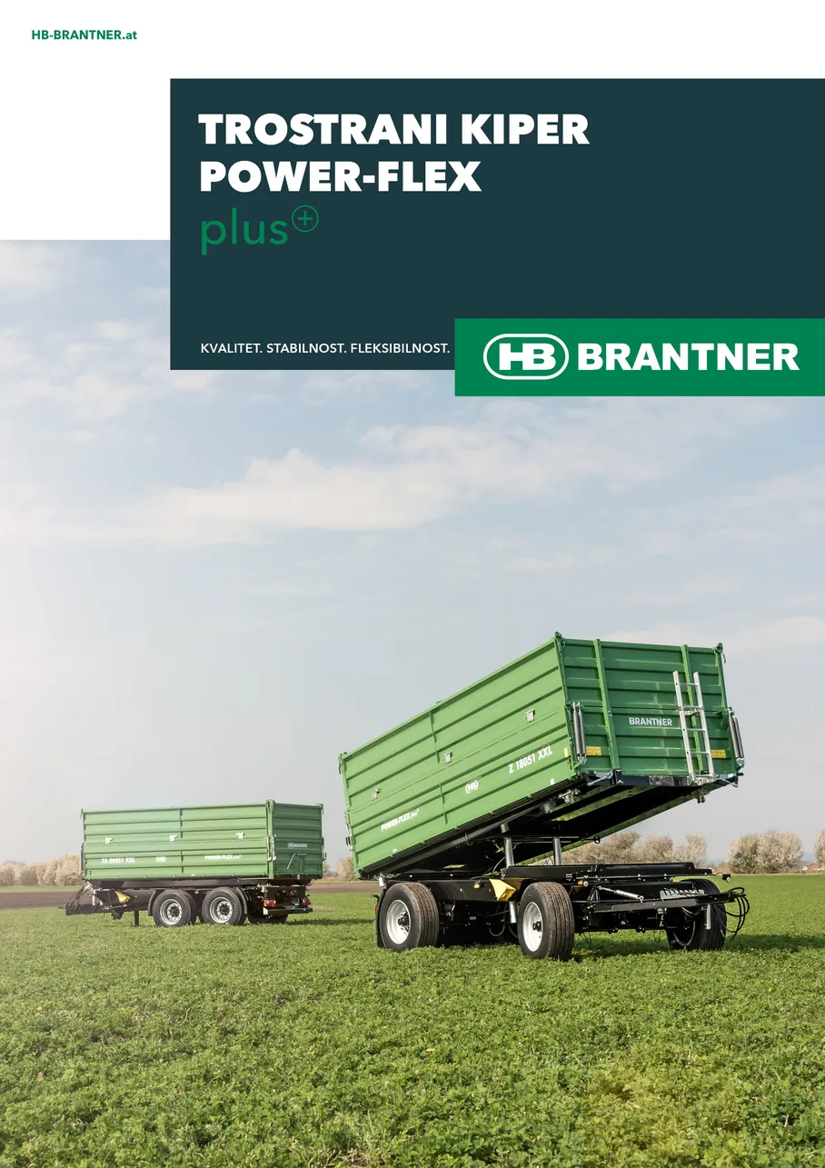 Brantner trostrani kiper POWER-FLEX plus+