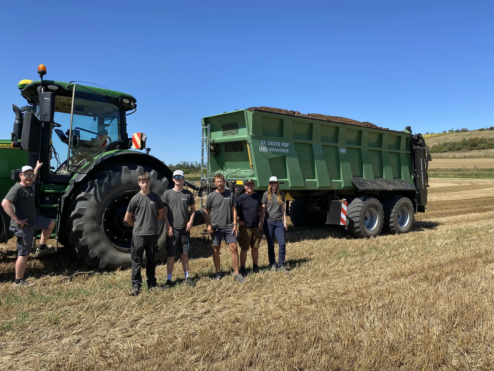 Brantner_Miststreuer_Streutest