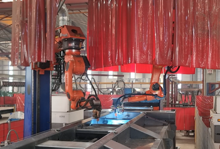 Roboterschweißen Mulde Roboterschweißen Mulde