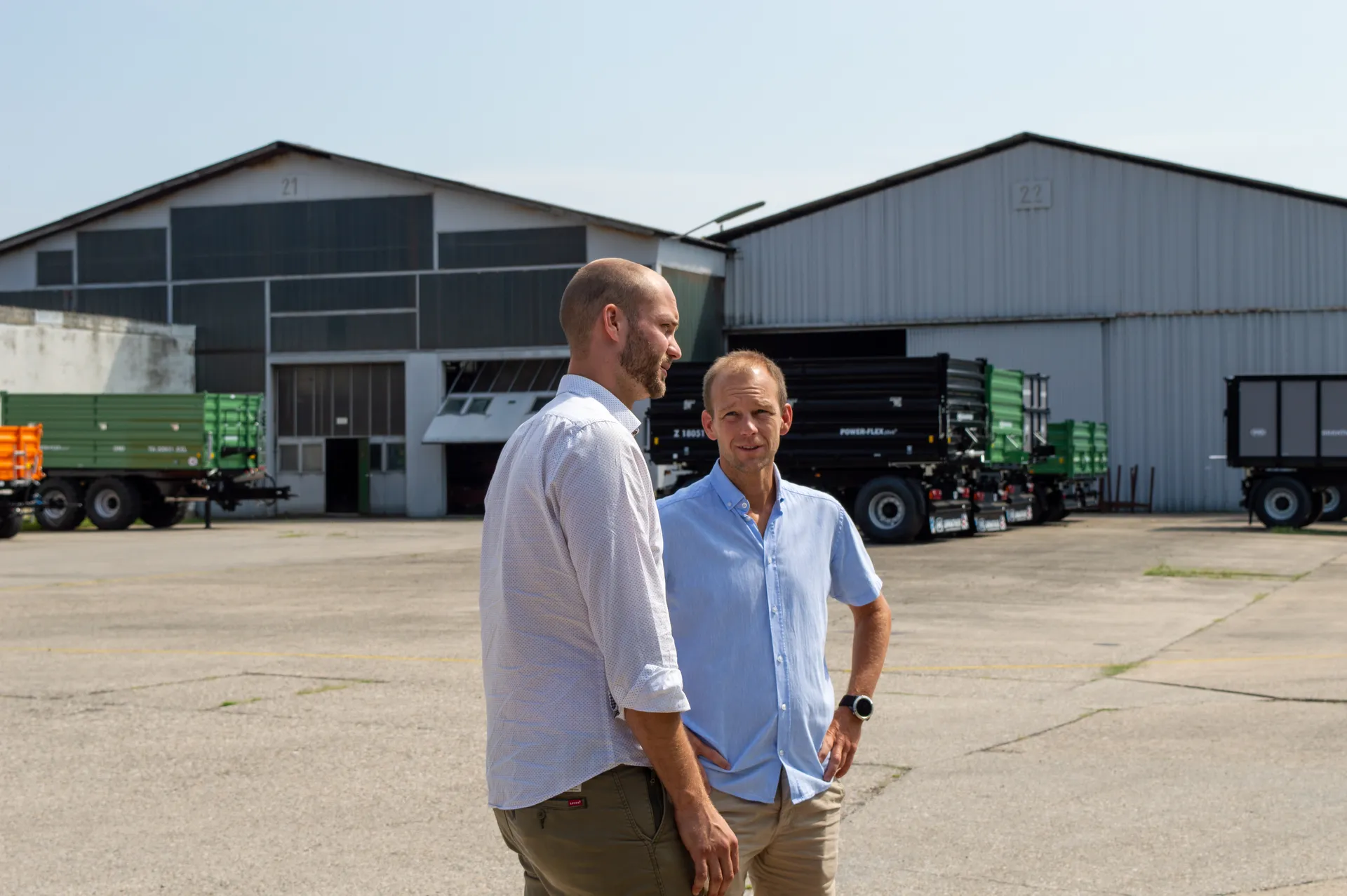 Hans Brantner und Tobias Schoissengeyer Hans Brantner und Tobias Schoissengeyer