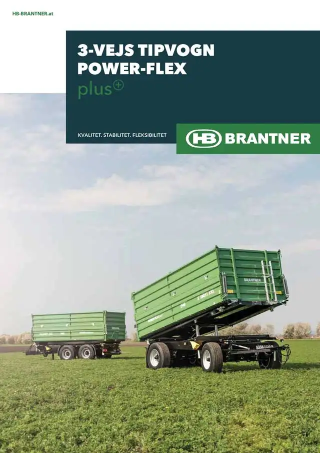 Brantner tipper POWER-FLEX plus+