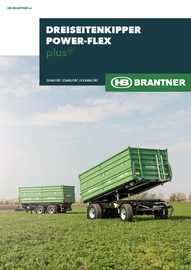Brantner POWER-FLEX plus+ Dreiseitenkipper