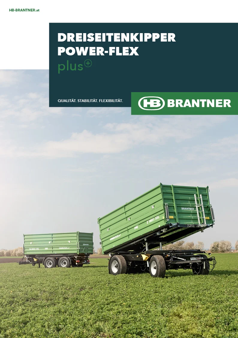 Brantner Fahrzeugbau Dreiseitenkipper POWER-FLEX plus