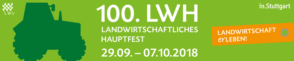 Brantner Fahrzeugbau beim 100. LWH Landwirtschaftliches Hauptfest Stuttgart 2018