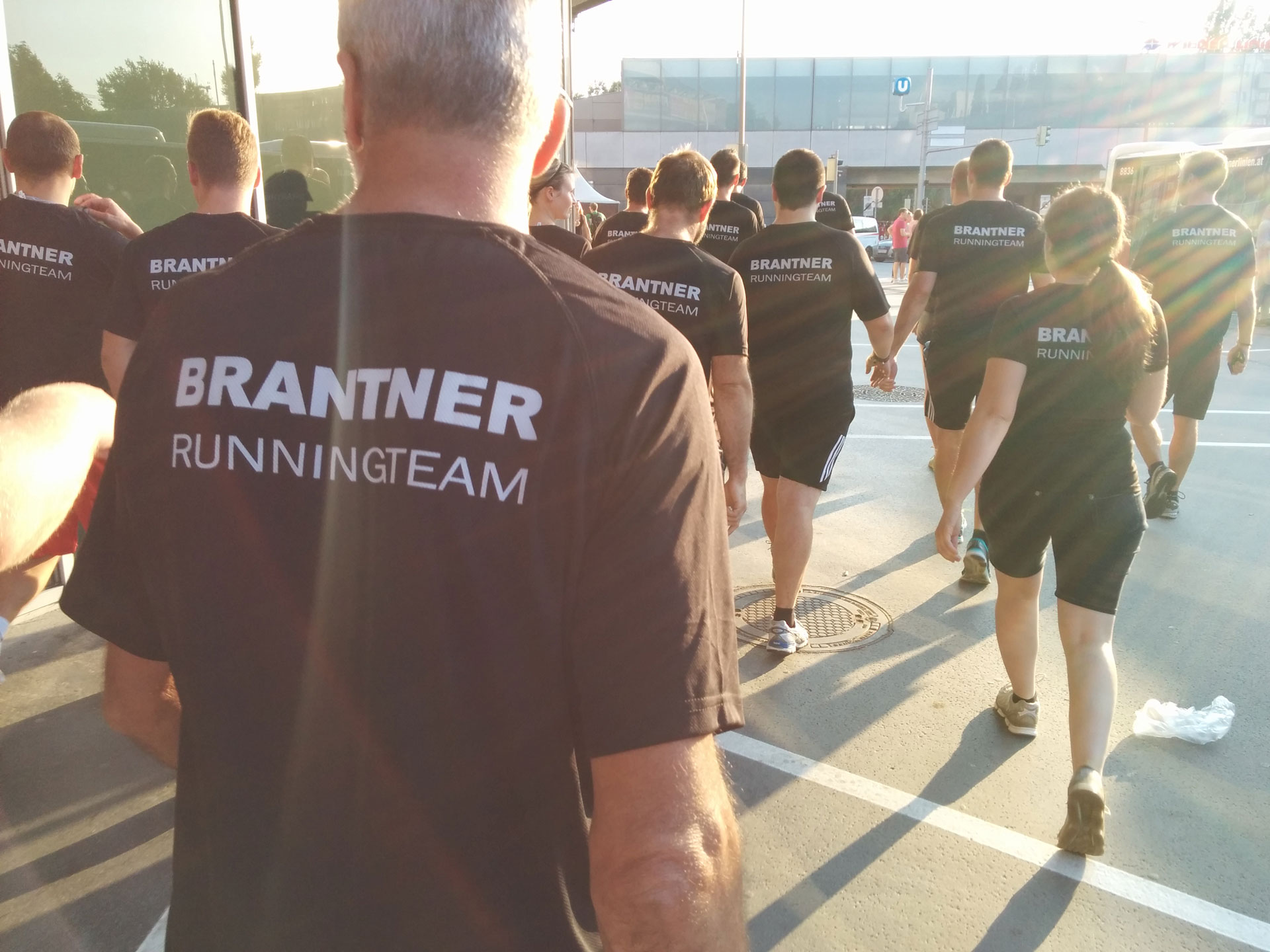 Brantner hat seinen Teamgeist beim Vienna Businessrun 2016 bewiesen