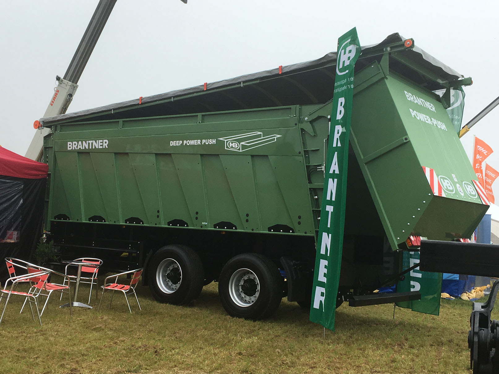 APF forestry, woodland and arboricultural exhibition Brantner Abschiebewagen Deep Power Push