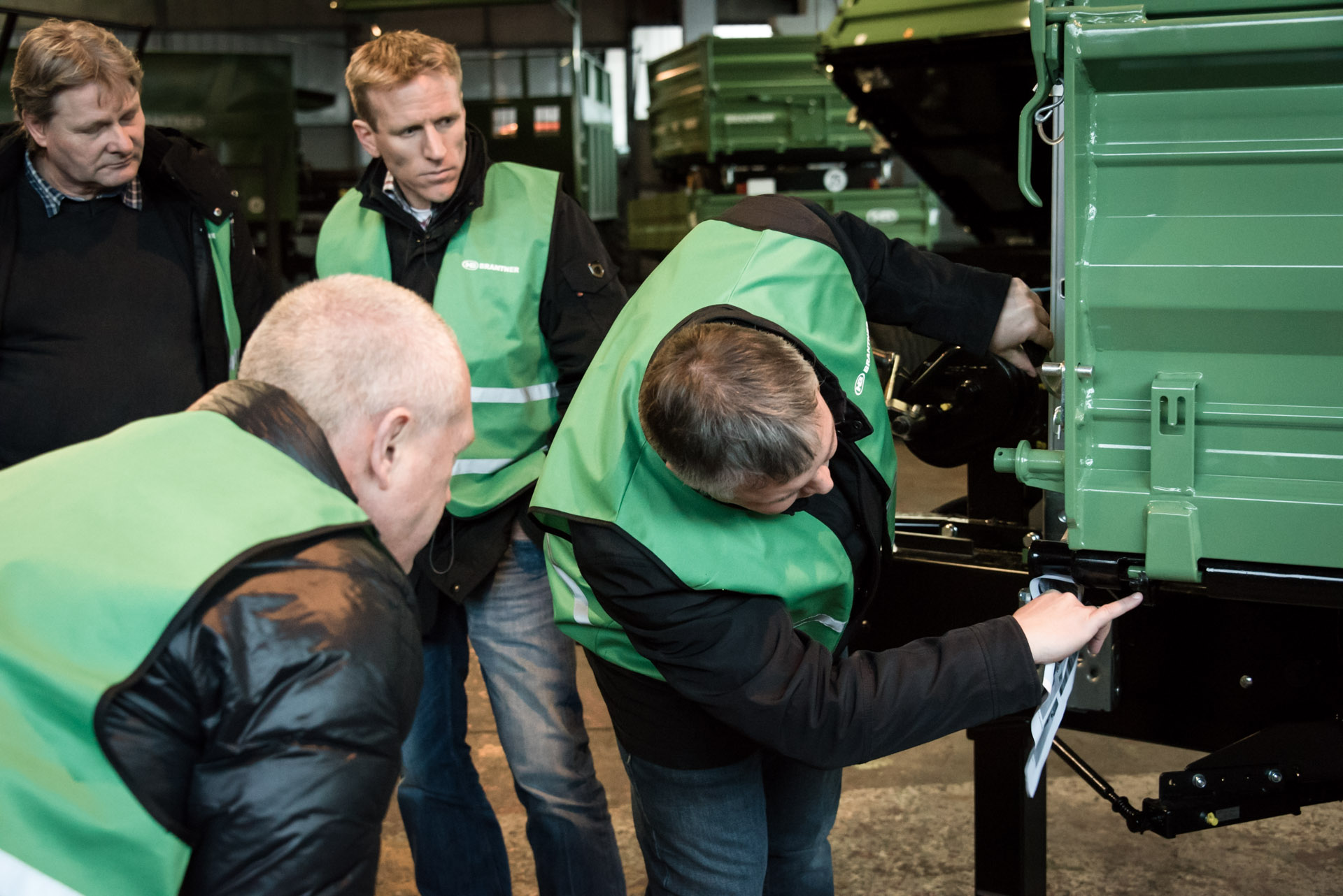 Brantner Werksvertreter Tagung 2018 - Kipper, Tandem, Abschiebewagen Schulung und Werksbesichtigung