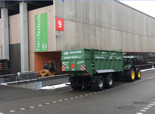 Brantner Abschiebewagen auf der Tier und Technik St. Gallen