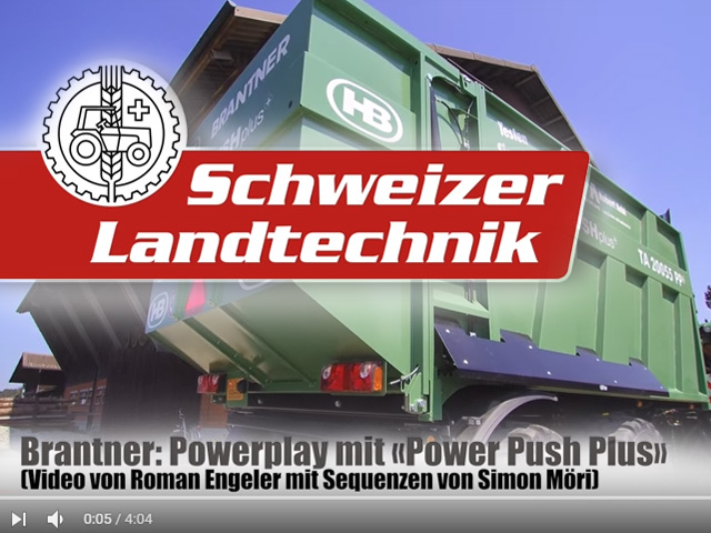 Testbericht Abschiebewagen Schweizer Landtechnik POWER-PUSH plus+ Brantner Fahrzeugbau