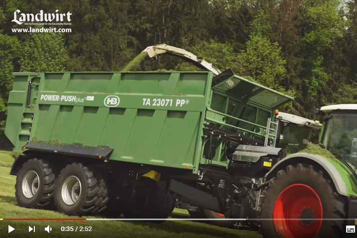 Testbericht Abschiebewagen landwirt.com Landtechnik POWER-PUSH plus+ Brantner Fahrzeugbau