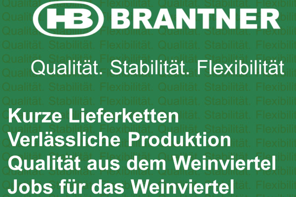 Brantner Weinviertel top job kurze lieferketten